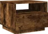 A close-up, studio shot of a wooden side table. Produktbild-Vorschau
