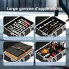 Mallette en PVC 32x23x16cm Verrouillable Bords renforcés Voir les images du produit 8