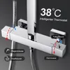 Heilmetz Regendusche Duschsystem mit Thermostat, 30x30cm Produktbild-Vorschau 5