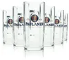 6x Paulaner Bier Glas 0,3l Krug Pils Seidel Sahm Henkel Produktbild-Vorschau 3