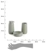 OKYANUS | Accessori da bagno - Set da bagno - Set da 5 Anteprima dell’immagine prodotto 8