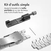 Accezz Bracelet acier pour la Samsung Galaxy Watch 4 / 5 / Voir les images du produit 6