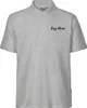Huuraa Herren Polo Shirt Boy Mom Schriftzug L Sport Grey Produktbild-Vorschau 1