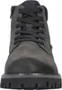 A close-up, front-facing view of a gray boot with black laces and a black sole. Náhled obrázku produktu
