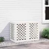 vidaXL Klimaanlagenabdeckung Weiß 100 x 50 x 70 cm Stahl Produktbild-Vorschau 2