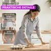 2er Pack EllaTex Kochschürze Latzschürzen 100% Baumwolle Produktbild-Vorschau 4