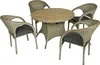 Tisch BASTIA, rund, Teak-Look Produktbild-Vorschau 4