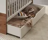 Bettschubkasten auf Rollen für Babybett 70 x 140 cm Produktbild-Vorschau 2