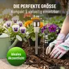 Monzana® Solarlampen für Außen 16er Set Garten LED Produktbild-Vorschau 5