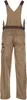 Planam Latzhose Highline Gr. 54 khaki/braun/zink Produktbild-Vorschau 4