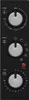 Close-up view of control knobs on a black appliance. Náhled obrázku produktu