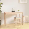 vidaXL Jídelní stůl 110x55x75 cm Borovicový masiv Náhled obrázku produktu 2