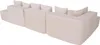 Set divani HWC-Q28, divano a L, divano letto, tessuto Anteprima dell’immagine prodotto 7