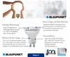 Blaupunkt Glühbirne GU10 - Spot Led Lampe - 10W (entspricht Produktbild-Vorschau 3