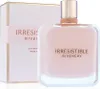 A bottle of Givenchy Irresistible Rose Velvet Eau de Parfum and its packaging are displayed on a white background. Voir les images du produit