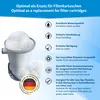 A filter cartridge and its features are displayed. Produktbild-Vorschau