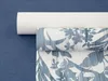Rasch Vliestapete 408232 Kimono textilstruktur blau, 10,05 Produktbild-Vorschau 6