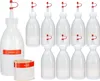 10 plastových fliaš 250 ml z LDPE, prírodná farba, G25, Náhľad obrázku produktu 1