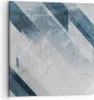 Bild auf Leinwand - Leinwandbild - Einteilig - Blau Weiß Produktbild-Vorschau 1