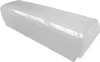 A white plastic shelf for a refrigerator door. Produktbild-Vorschau