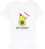 Mr. & Mrs. Panda Kleinkinder T-Shirt Avocado Geburtstag Produktbild-Vorschau 1