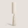 LED Tischlampe aus Keramik und Stoff Bryony Taupe Produktbild-Vorschau 4