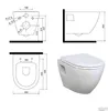 Hänge WC Toilette Creavit TP325.001+AL0402 Produktbild-Vorschau 7