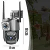 Outdoor Wifi Ptz Ip Kamera Dual Lens 2x4MP Auto Tracking Produktbild-Vorschau 5