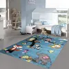 Kinderzimmer-Teppich mit verschiedenen Tiermotiven | in Produktbild-Vorschau 1