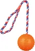 TRIXIE Ball am Seil, robustes Hundespielzeug aus Gummi, Ø Produktbild-Vorschau 13
