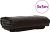 vidaXL Lona de 650 g/m², color marrón, de 3 x 5 metros, con Vista previa de la imagen del producto 1