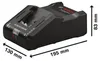 BOSCH Professional 1600A02T5G: Cargador de batería GAL Vista previa de la imagen del producto 8
