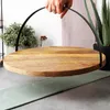 Vassoio da portata in legno 38,5 cm Anteprima dell’immagine prodotto 10