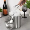 Eiseimer doppelwandig, mit Eiszange Edelstahl Produktbild-Vorschau 7