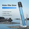 3 Stueck Outdoor-Mini-Wasserfilter-Strohhalm, tragbares Produktbild-Vorschau 2