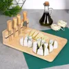 Vassoio per formaggi Excellent Houseware, bambù, 30x20x8,5 Anteprima dell’immagine prodotto 7