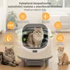 Automatická kočičí toaleta Puluomis, 80 litrů, XXL, Náhled obrázku produktu 8