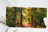 MuchoWow® Mauspad Mousepad Wald - Weg - Bäume - Grün - Produktbild-Vorschau 5