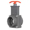 PVC Absperrschieber beidseitig Ø 50 mm Klebemuffe Produktbild-Vorschau 1