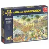 Jumbo 19059 Jan van Haasteren Die Oase 1500 Teile Puzzle Voir les images du produit 1