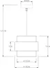 Globo Lighting|Lampada a sospensione in metallo nero, 1x Anteprima dell’immagine prodotto 8