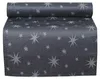 Tischläufer 30x160 cm Grau Weihnachten Polyester Sterne Produktbild-Vorschau 4