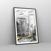 Gerahmtes Poster - Schwarzer Rahmen - Stadt Taxi Produktbild-Vorschau 8