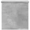vidaXL Truhe Betongrau 30x35x35 cm Holzwerkstoff Produktbild-Vorschau 5