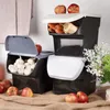 Vilde | 3 x Box na skladování brambor s víkem 13 l - 34x26 Náhled obrázku produktu 2