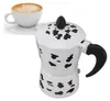 Milk Cow Color Moka Pot – aluminiowy ekspres do kawy do Podgląd zdjęcia produktu 2