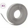 Rasenkanten 3 Stk. Grau 10 m 10 cm Polyethylen Produktbild-Vorschau 1