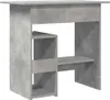 Scrivania grigio cemento 80x45x74 cm materiale a base di Anteprima dell’immagine prodotto 13