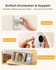BOIFUN Babyfoon met 2 camera's, geen Wi-Fi, 4-inch 720P Productafbeelding-voorbeeld 7