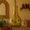 Marokańska mosiężna orientalna lampa sufitowa Lampa wisząca Podgląd zdjęcia produktu 4